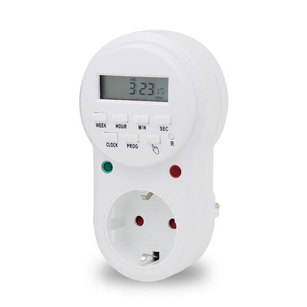 Digital Timer Converter Energy-saving Programmable Timer EU Plug 220V-230V