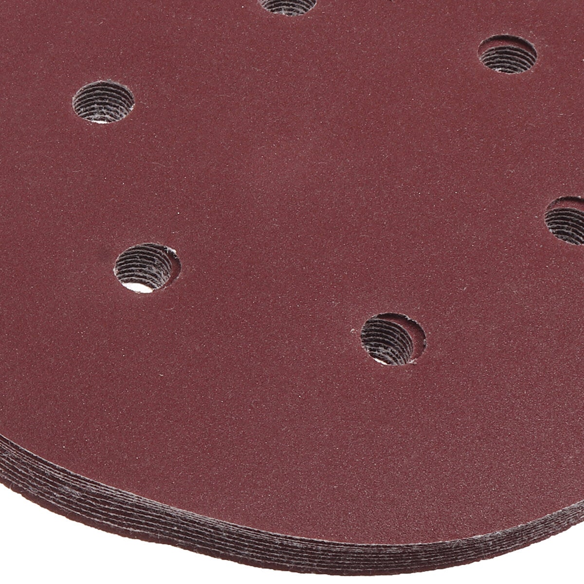 52Pcs Polishing Kit 8 Hole Disc Sandpaper 125mm Brushed Piece Air Milled Flocking Sandpaper Self-adhesive Sandpaper Set