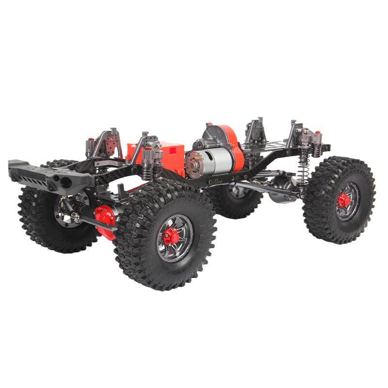 2.4G Metal Chassis RC Car Crawler Off Road Vehicle Models 6000mah Two Three Battery
