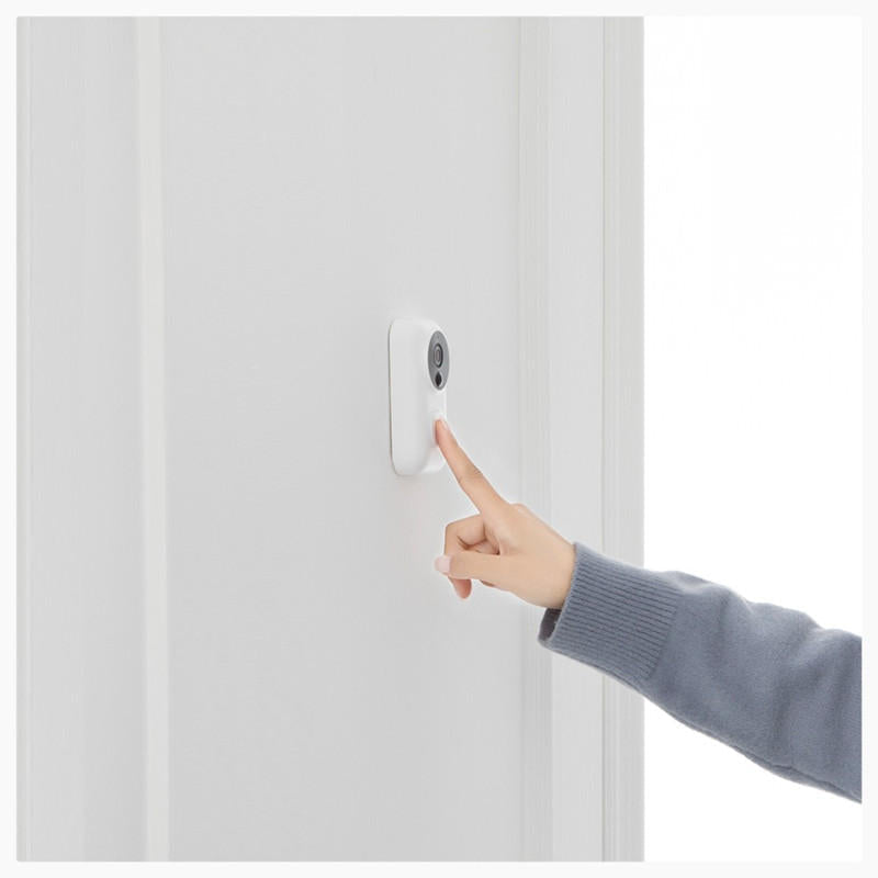 Smart AI Face Identification 720P Video Doorbell Set with Doorbell Receiver 4 LED IR Night Vision Motion-Detection Doorbell SMS Intercom