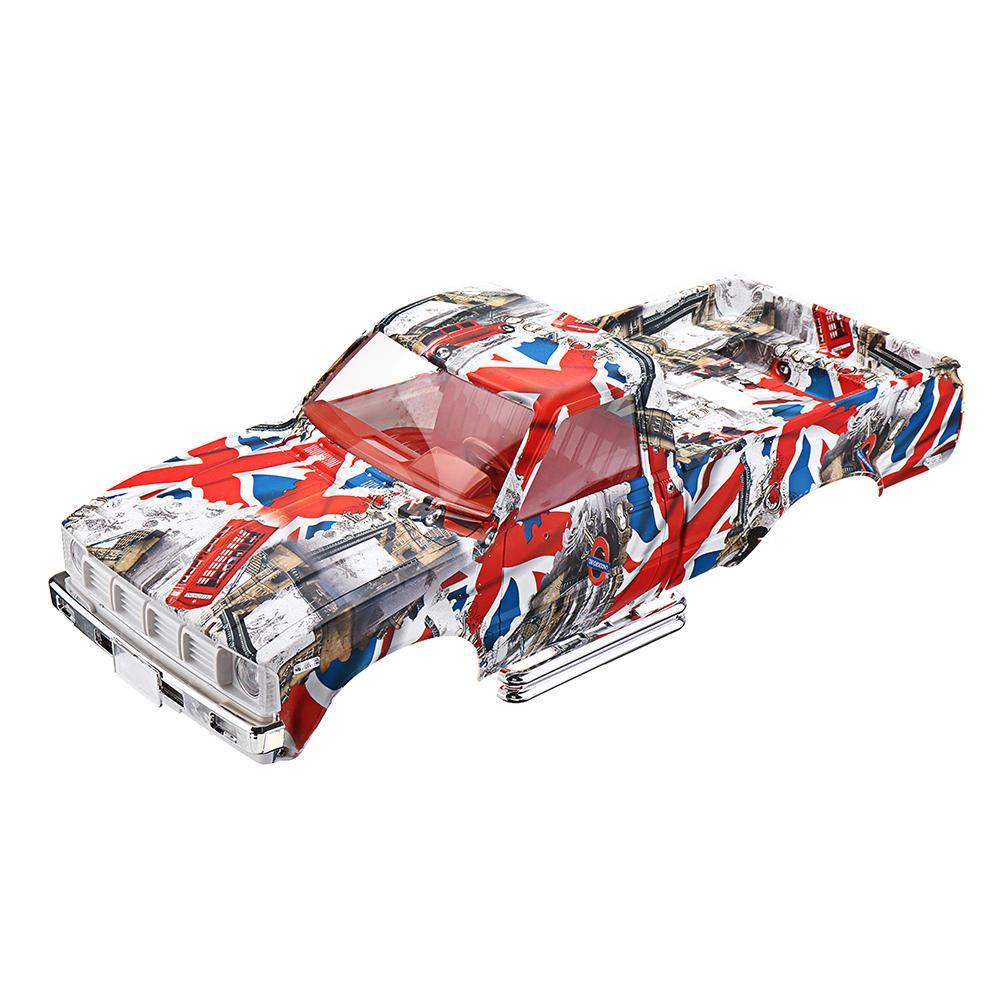With 2 Shells 1/10 2.4G 4WD RC Car for TOYATO Metal 4X4 Pickup Truck RTR Vehicle