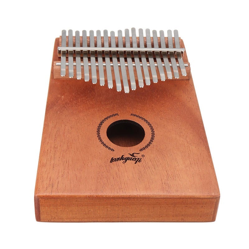 17 Keys Kalimbas African Solid Mahogany Wood Thumb Piano Finger Percussion Musical Gifts