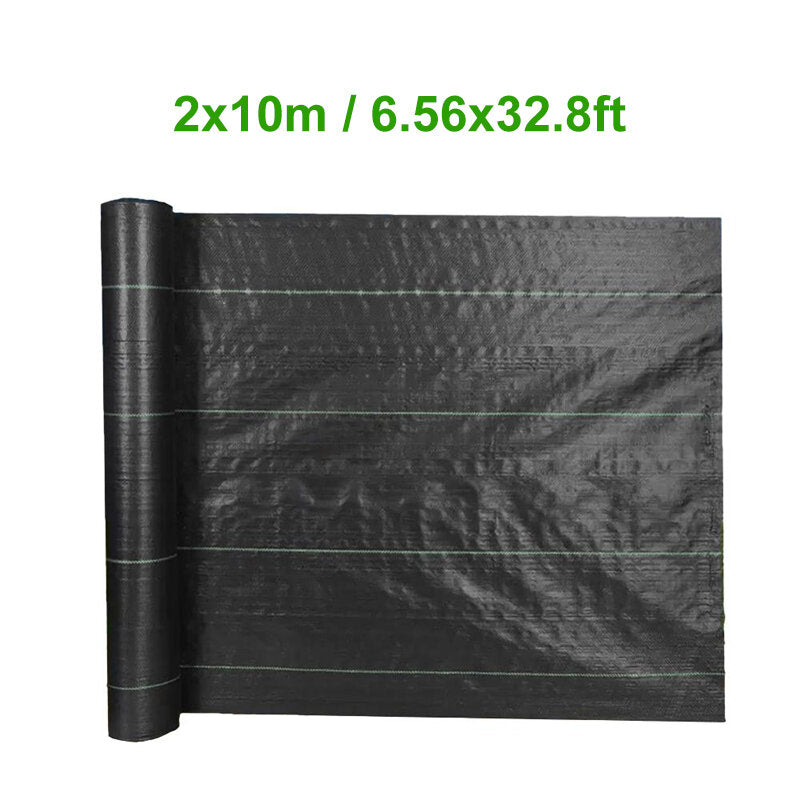 Weed Control Fabric Barrier Landscape Blocker Earthmat Ground Cover