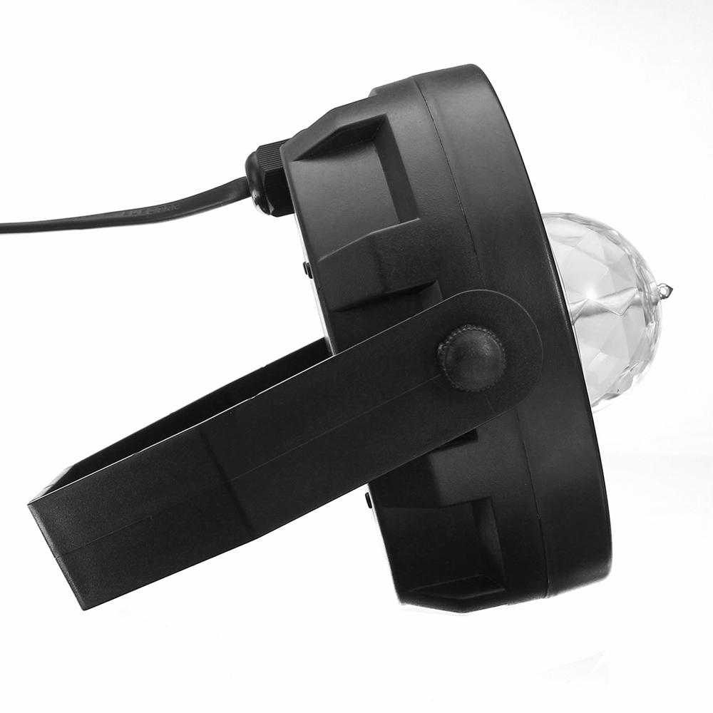 RGB LED Stage Light Strobe Light Crystal Ball Party Club DJ Disco Atmostphere Light AC90-265V