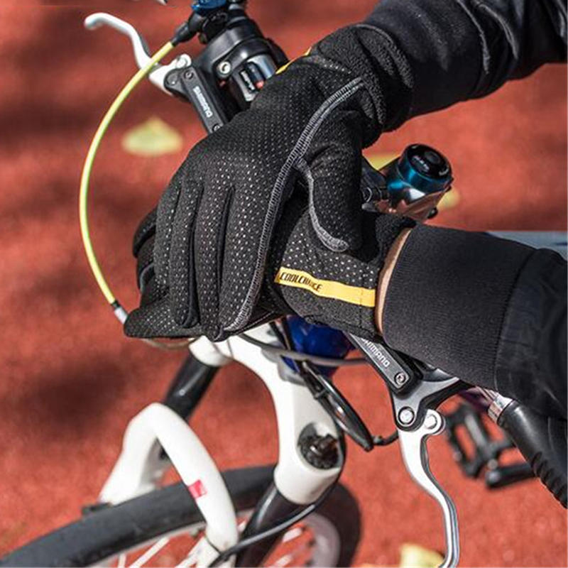 Cycling Gloves Winter Thermal Windproof Full Finger Anti-Slip Touch Screen Bike Bicycle