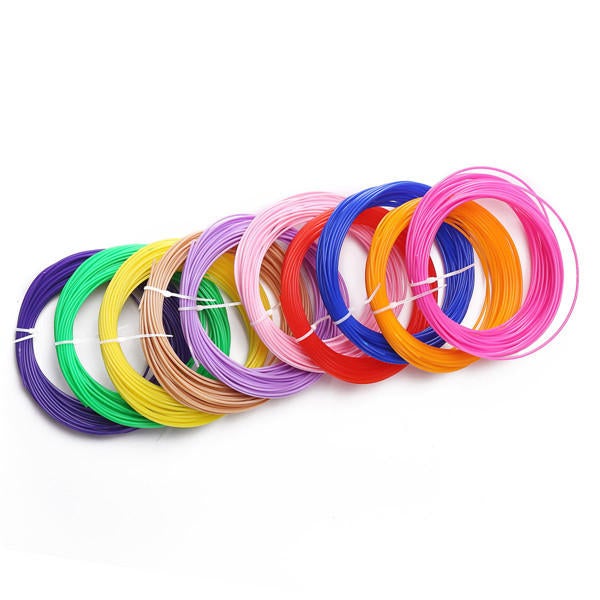 20 Colors PLA 10M 1.75mm PLA Filaments 3D Printing Pen Printer Filaments