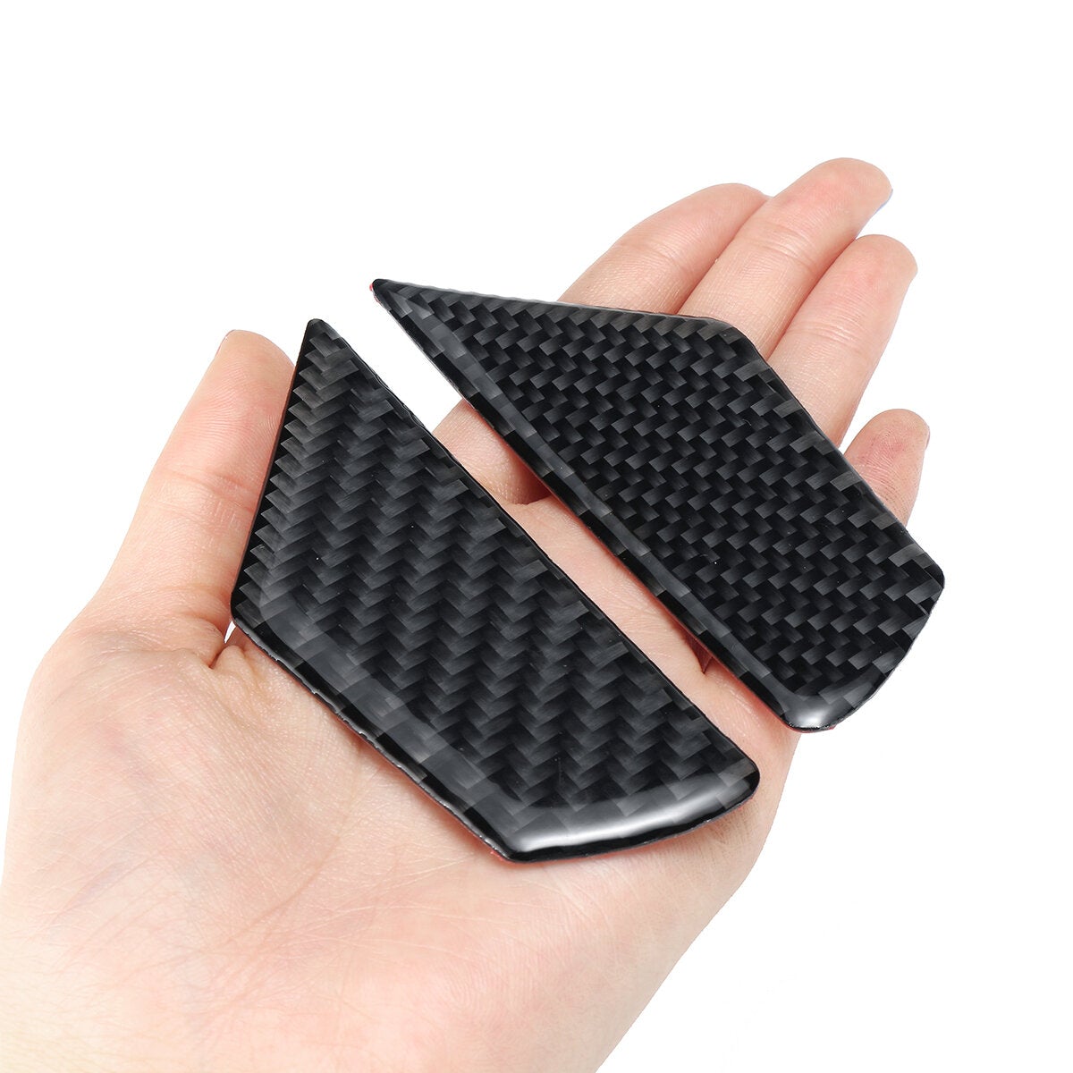 Door Handle Bowl Carbon Fiber Cover Trim For VW Golf 7 MK7 VII GTI R 2014-2017