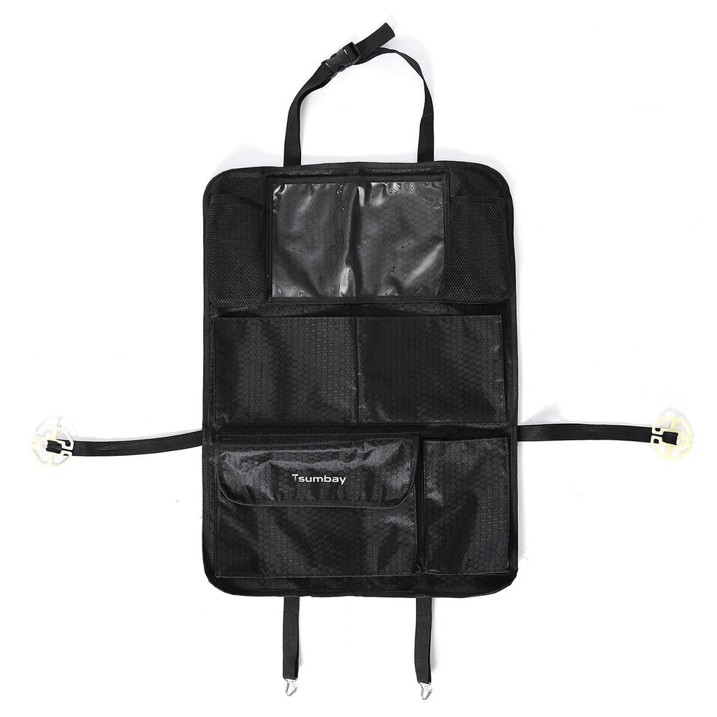 2Pcs Car Seat Back Organizer 5 Pockets with Tablet Holder Protector for Kids Children Car Accessories