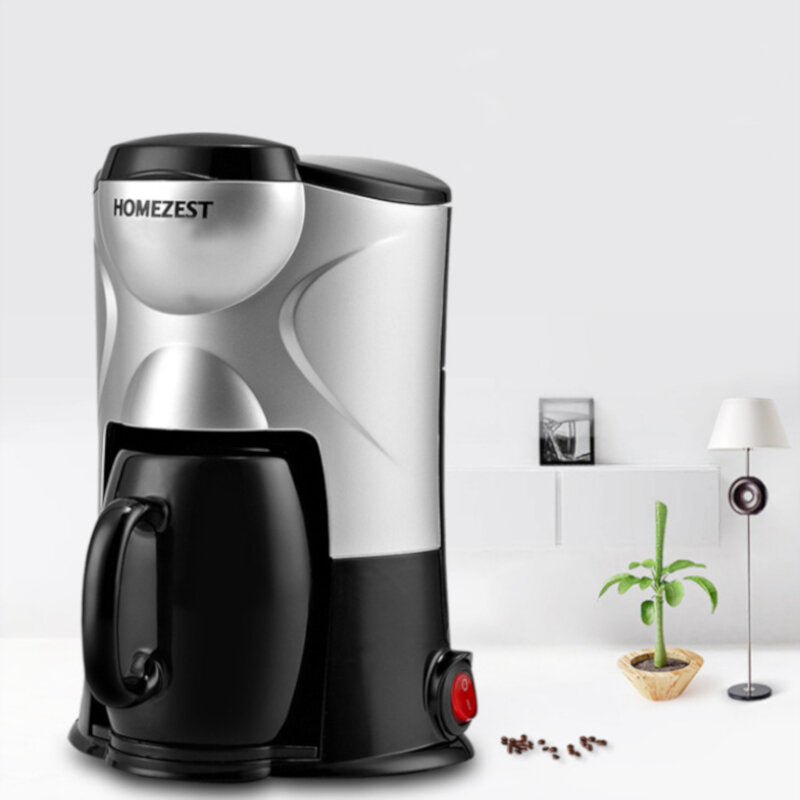 Coffee Maker 300W 150ml Single Serve Brewer Fully Automatic Portable American Coffee Machine