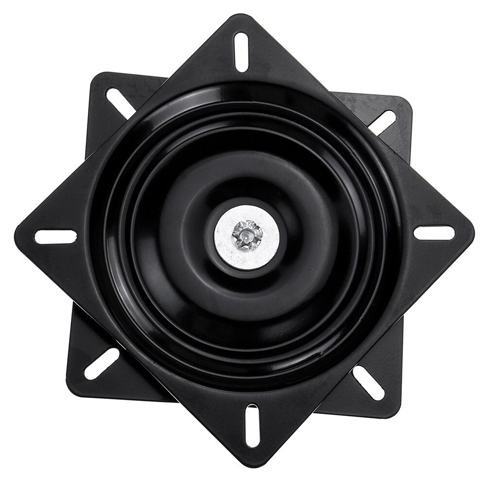 4Pcs 7 Inch Bar Stool Swivel Plate Replacement 360 Rotation Square Swivel Mechanism Turntable Replacement Accessories for Recliner Chair Furniture