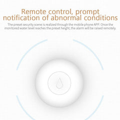Water Leak Detector Flood Sensor Smart Life APP Remote Monitoring for Smart Home