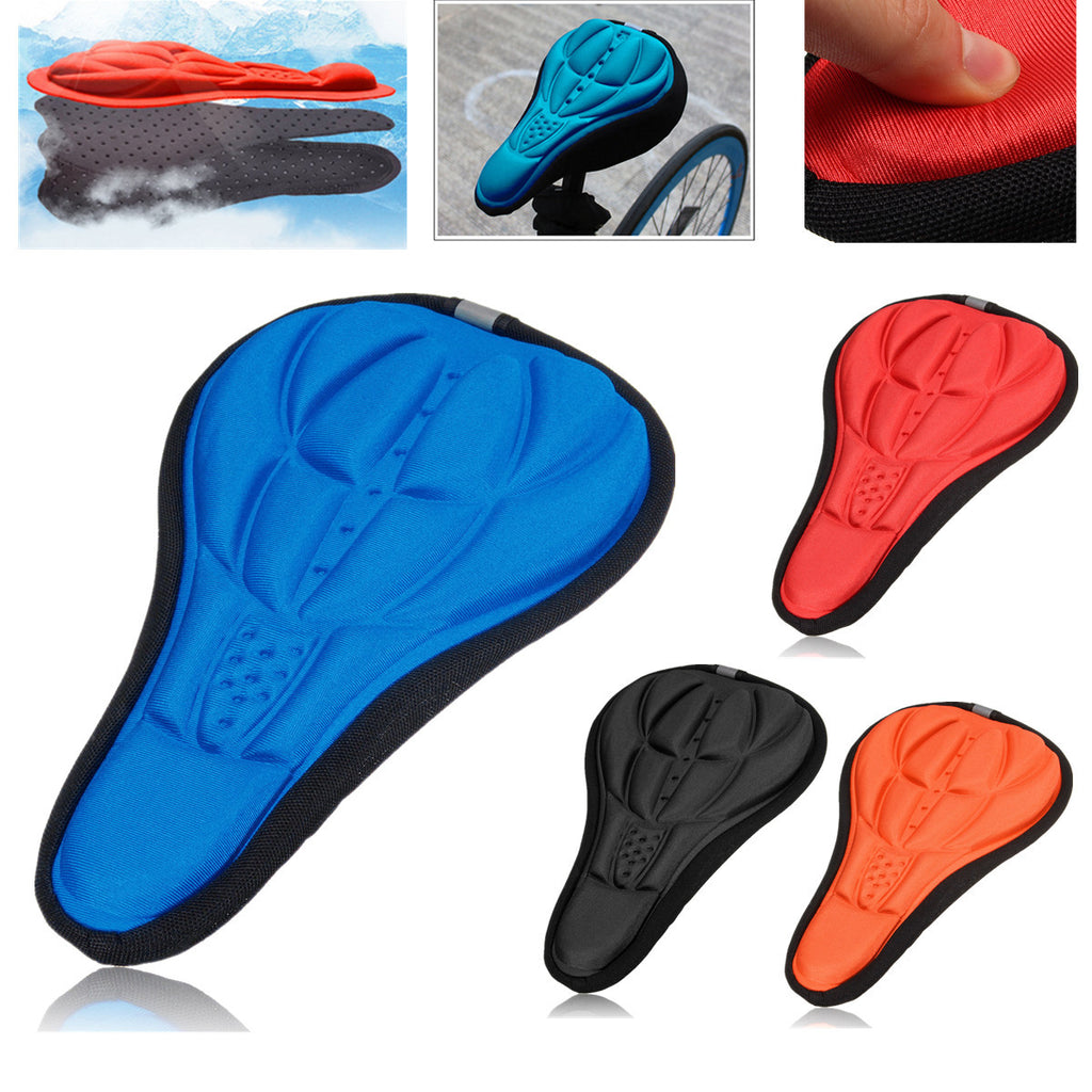 3D GEL Bike Seat Comfort Soft Bike Saddle Bicycle Cushion Cover for MTB Road Bike