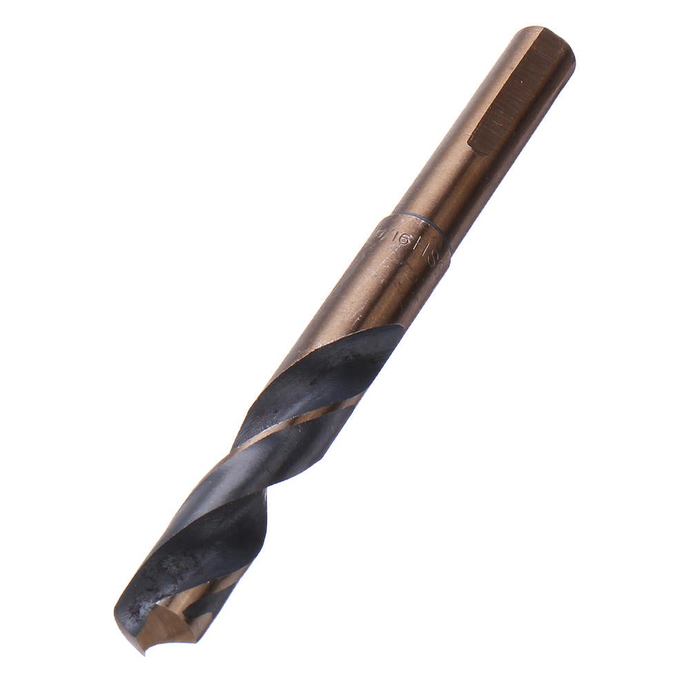 8pcs 1/2 Inch Shank HSS 4241 Twist Drill Bit Set 9/16 to 1 Inch Twist Drill for Wood Metal