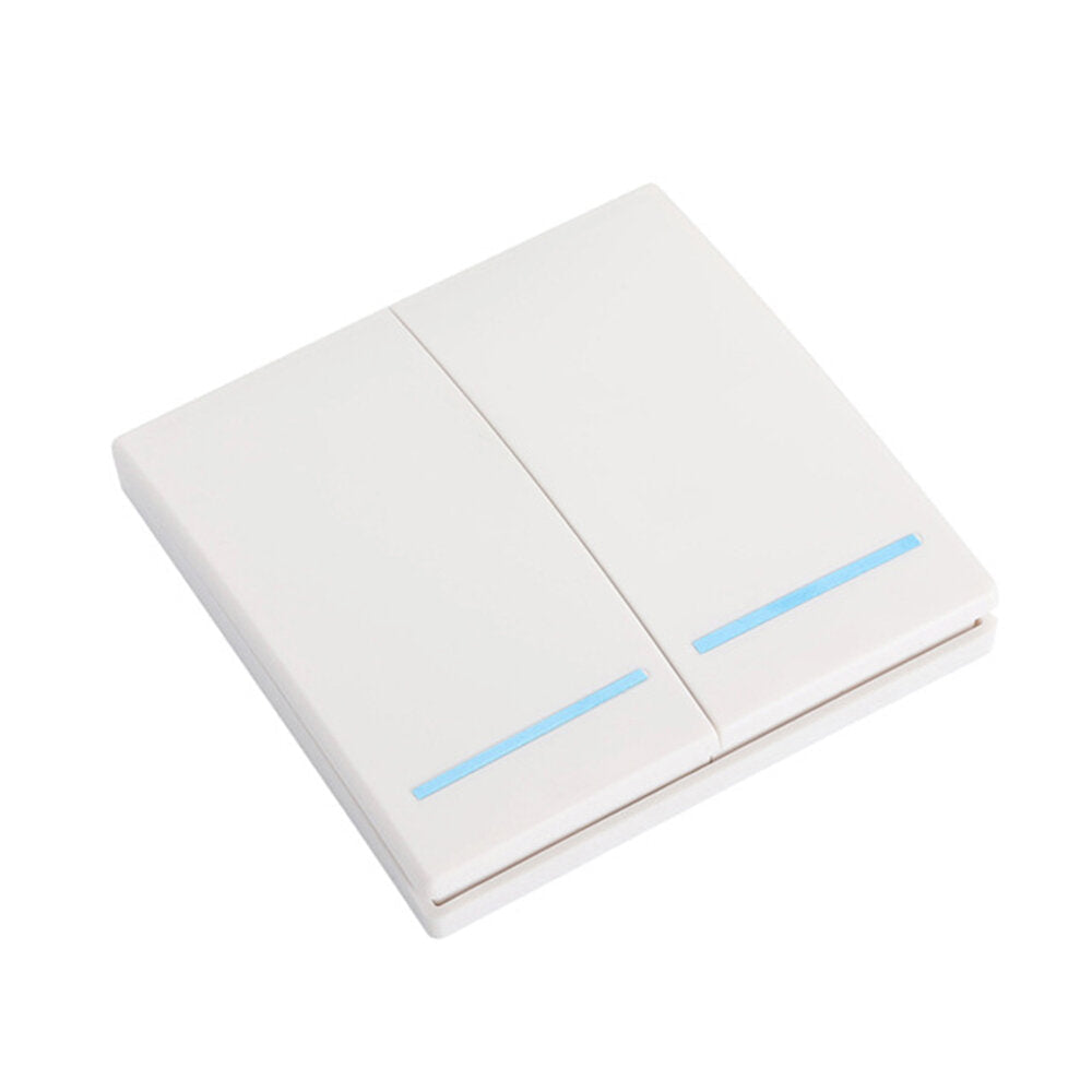 Wall Panel Wireless Remote Transmitter 1 2 3 Button RF Controller Switch For Light Lamp 433MHz