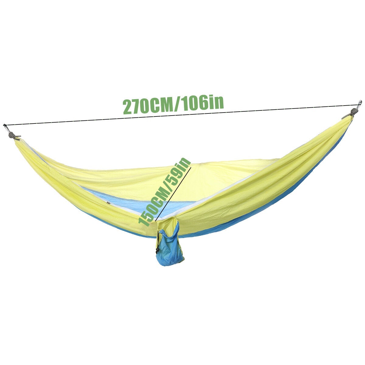 Double Ultra-thin Anti-mosquito Net Hammock with Nylon Polyester for Outdoor