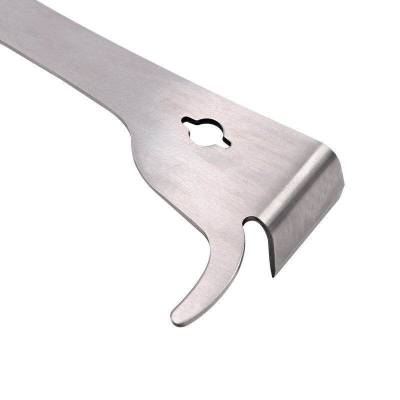 Bee Honey Beekeeping Tools Set Stainless Steel Thumb Type Bee Hive Scraper Beekeeping Scraper Beekeeping Cutter Honey