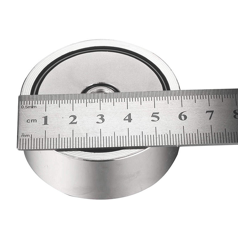 Double Side 60mm 250KG Neodymium Recovery Magnet with 10m Rope Salvage Tool Strong Fishing Kits