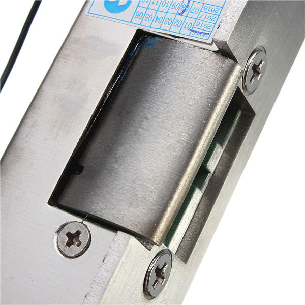 Door Electric Strike Lock Fail Safe NO Narrow-type Electronic Control 12V DC