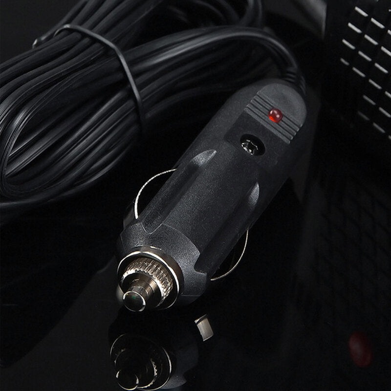 12V Electric Air Compressor Pump Portable Ball Automotive Inflator For Motorcycle Car