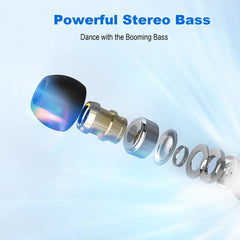 Dual Magnectic Circuit Dynamic In Ear Earphone Running Sport Hi-Fi Wired Headphones With Mic Earbuds Kbear KS2 KB06