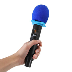 UHF Wireless Microphone System Handheld LED Mic with Receiver