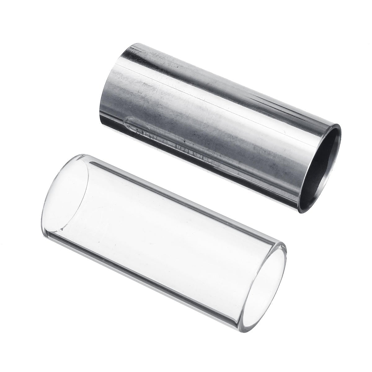 60mm Stainless Steel/Glass Guitar Finger Sliders Guitar Tuning Tool