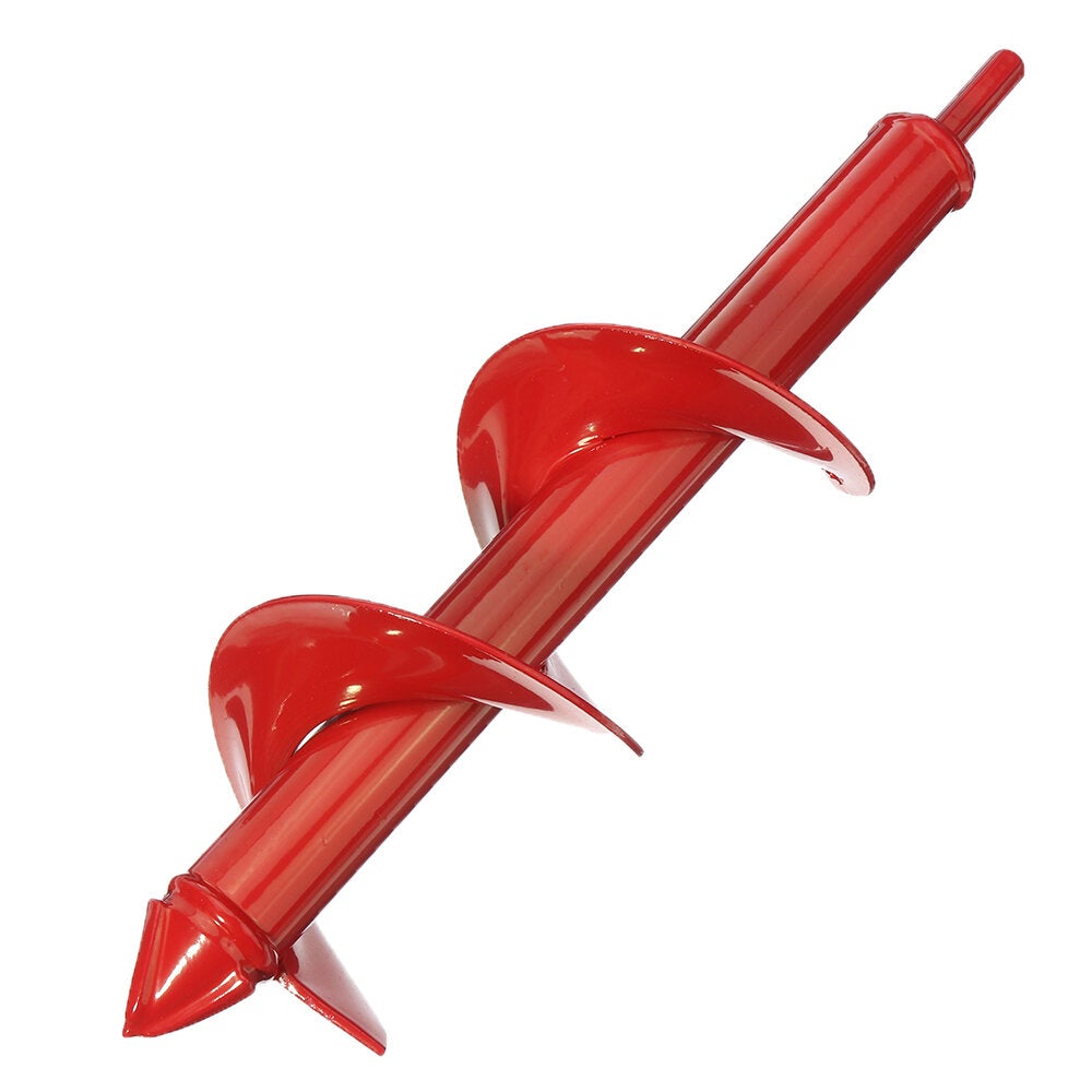 Hard Alloy Head Spiral Auger 4x22/4x45/8x25/8x30cm Non-Slip Flower Bulb Auger Rust Proof Planter Hole Digger Drill Bit