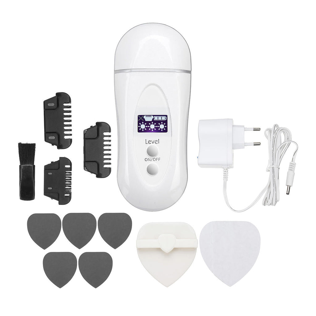 Rechargeable Electric Hair Remover Painless Epilator Trimmer Shaver Infrared Heating