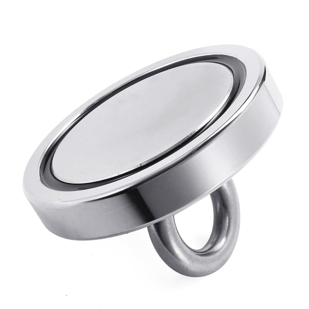 500KG D97mm Neodymium Magnet Salvage Magnet Fishing Metal Sea River Treasure Hunting Detect Magnet