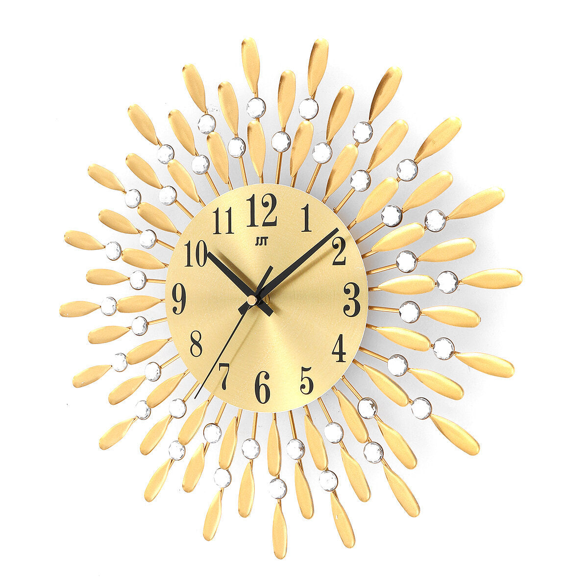 38 x 38 cm Wall Clock Hanging Silent Quartz Battery Powered Watch Home Decoration
