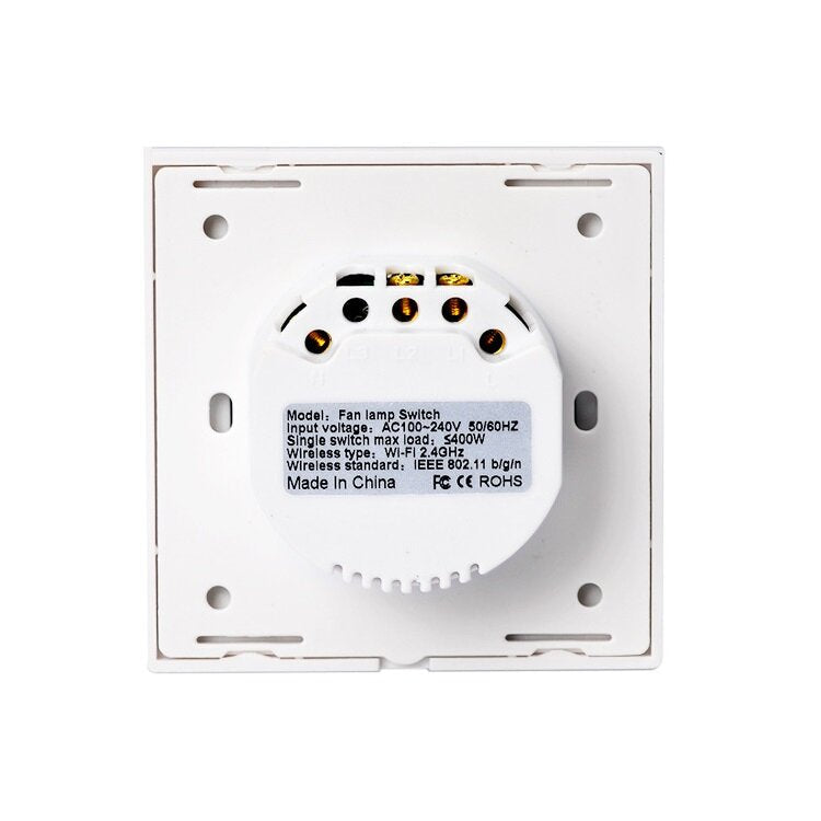 Smart Touch Fan Light Switch Works with Amazon Alexa Google Home 240V