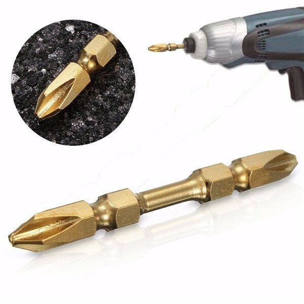 65mm PH2 Anti Slip Electric Screwdriver Bit Magnetic Double Head Screwdriver Bit