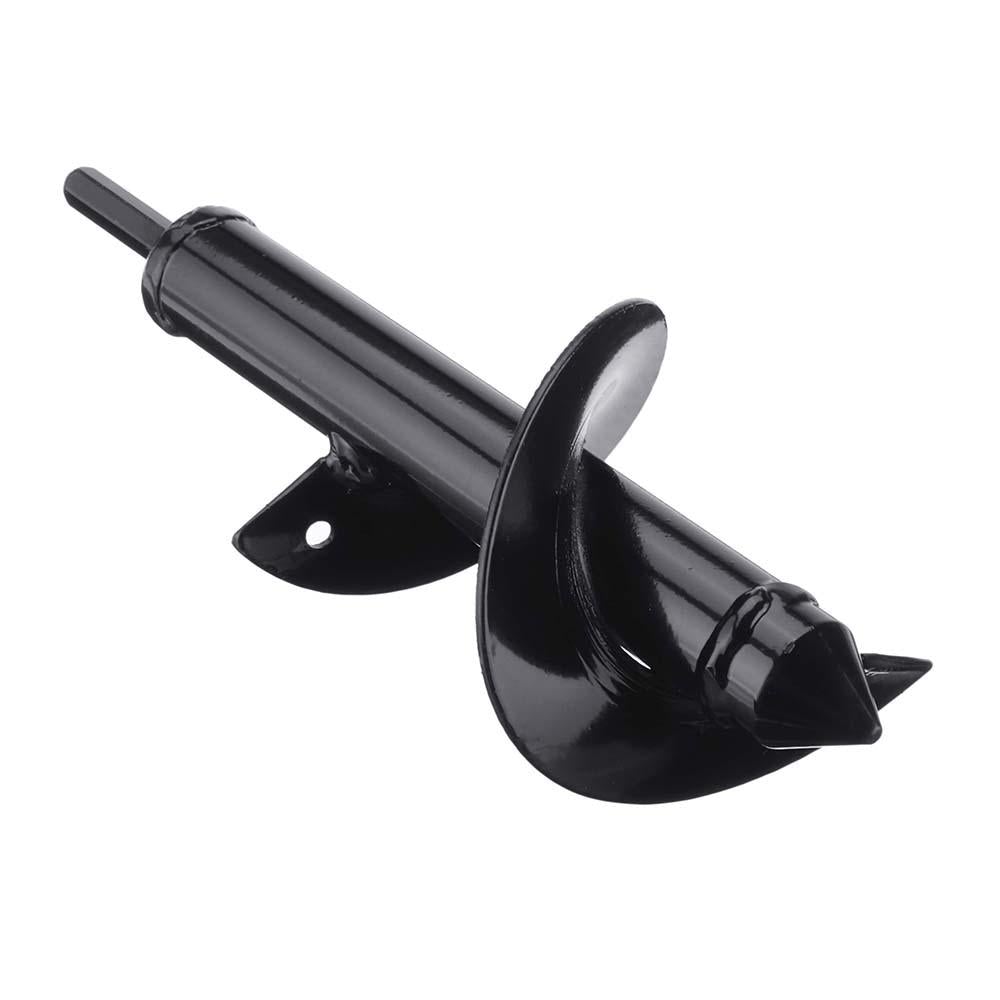 8x18/8x22cm Garden Auger Small Earth Planter Post Hole Digger Earth Planting Auger Drill Bit for Electric Drill