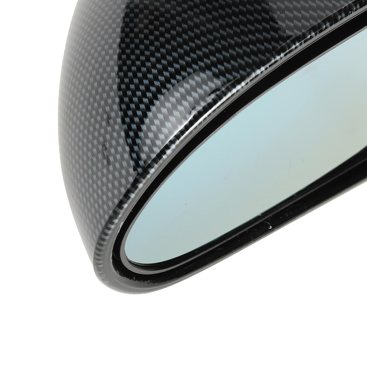 Car Manual Adjustable Side View Mirror Carbon Fibre Spoon Style For Civic 4Dr Sedan 1996-2000