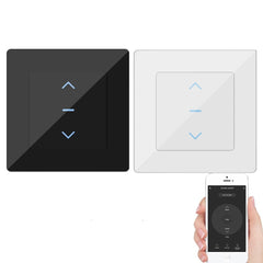 WiFi Smart Curtain Switch Touch Design for Motorized Curtains and Roller Blinds Works with Alexa Google