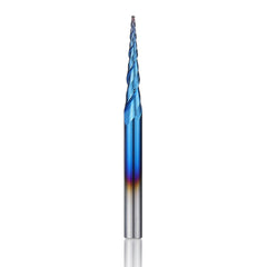 NACO-blue 2 Flutes Ball Nose End Milling Cutter R0.25/ R0.5/ R0.75/ R1.0 *15*D4*50 Milling Cutter