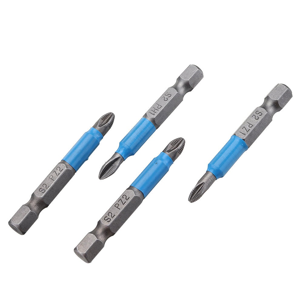 12pcs Screwdriver Bit 1/4 Inch Hex Shank Anti Slip PH2 Phillips Magnetic Impact Screwdriver Bits