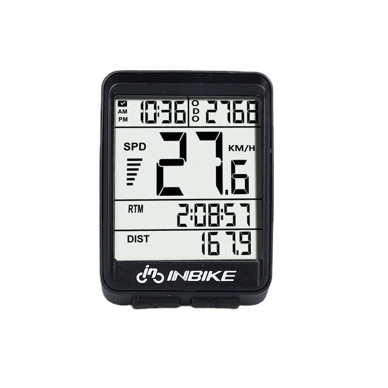 Bicycle Computer Backlight Wireless Waterproof MTB Bike Cycling Odometer Stopwatch Speedometer Watch LED Digital Rate