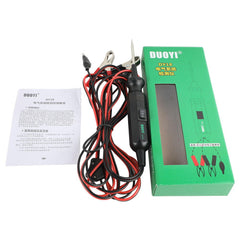 Car Circuit Tester Power Probe Automotive Diagnostic Tool Electrical Current Voltage Scanner Tool 6-24V