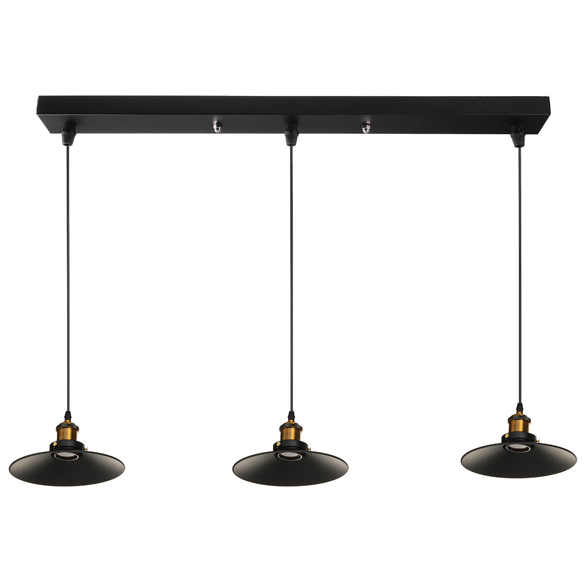 Iron Pendant Light Ceiling Lamp Chandelier Bedroom Home Fixture Decor Without Bulbs