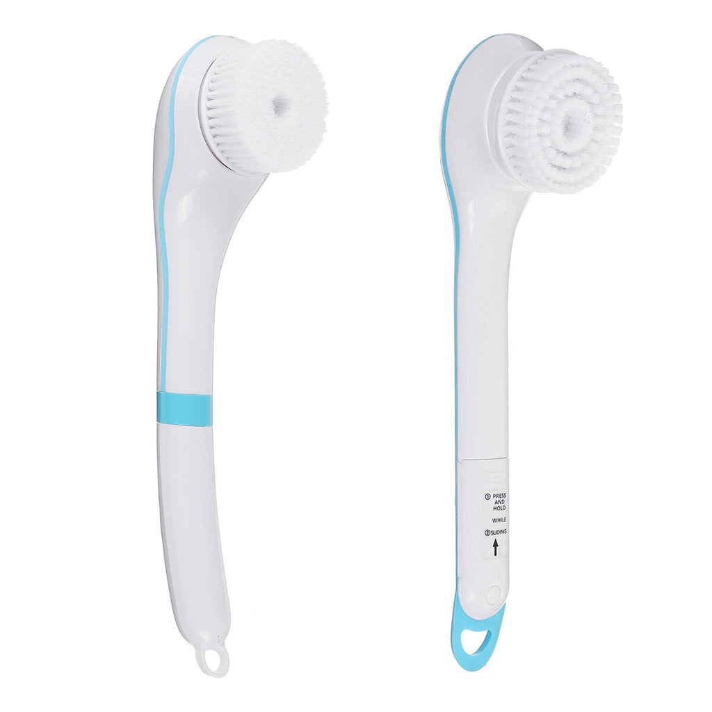 Waterproof Electric Massage Bath Brush Bath Brush Multifunctional Long-handled Back Rubbing Bath Face Wash Artifact