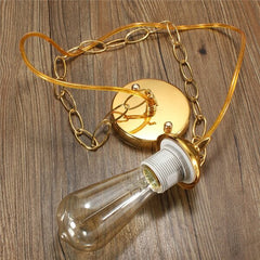 Vintage Industrial Hanging Pendant Light Home Bedroom Living Room Lamp