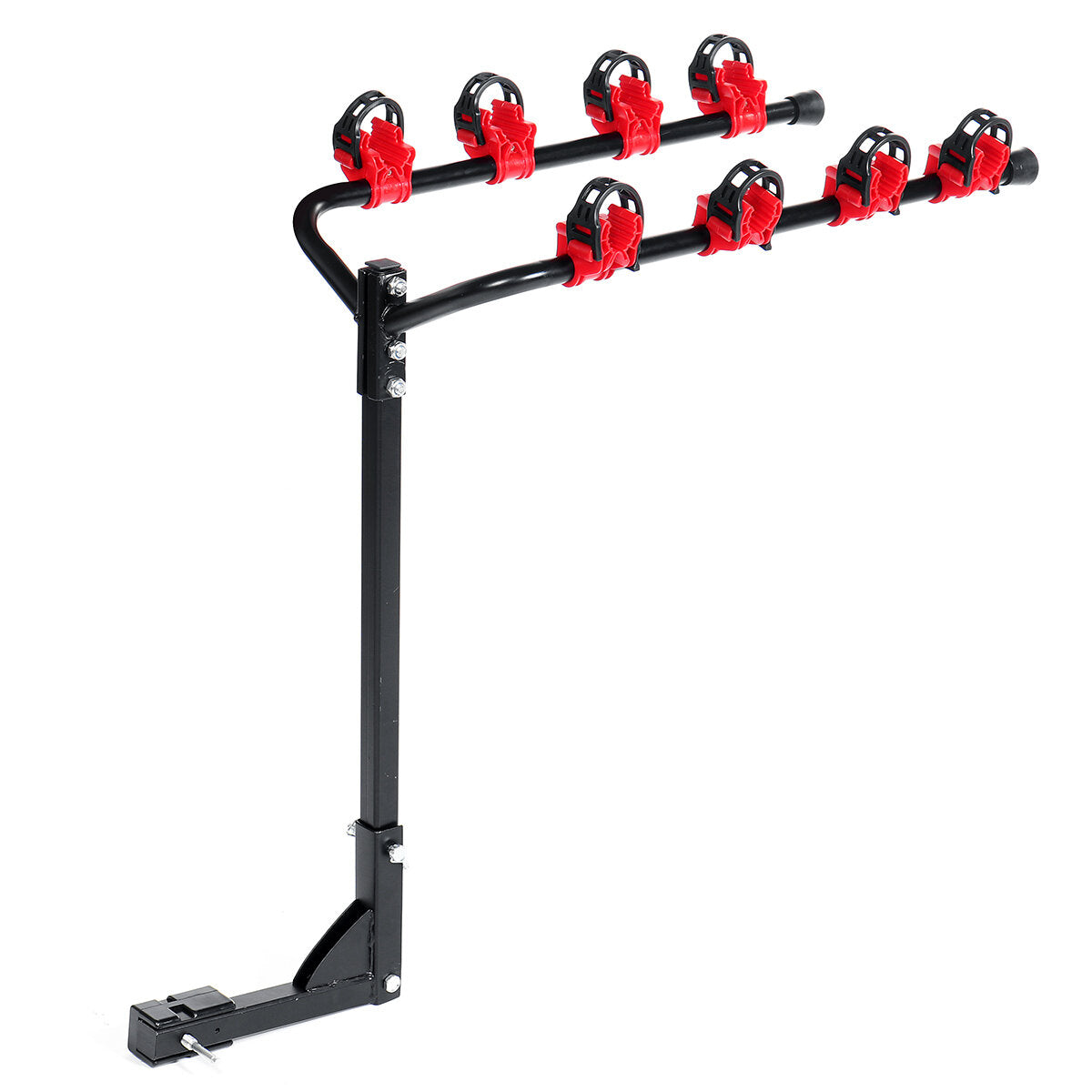 Bike Carrier Bicycle Bracket Rear Bicycle Hanger Adjustable Metal Frame Luggage Rack Single Arm