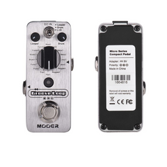 Groove Loop Drum Machine & Looper Pedal 3 Modes Max. 20min Recording Time Tap Tempo True Bypass Full Metal Shell