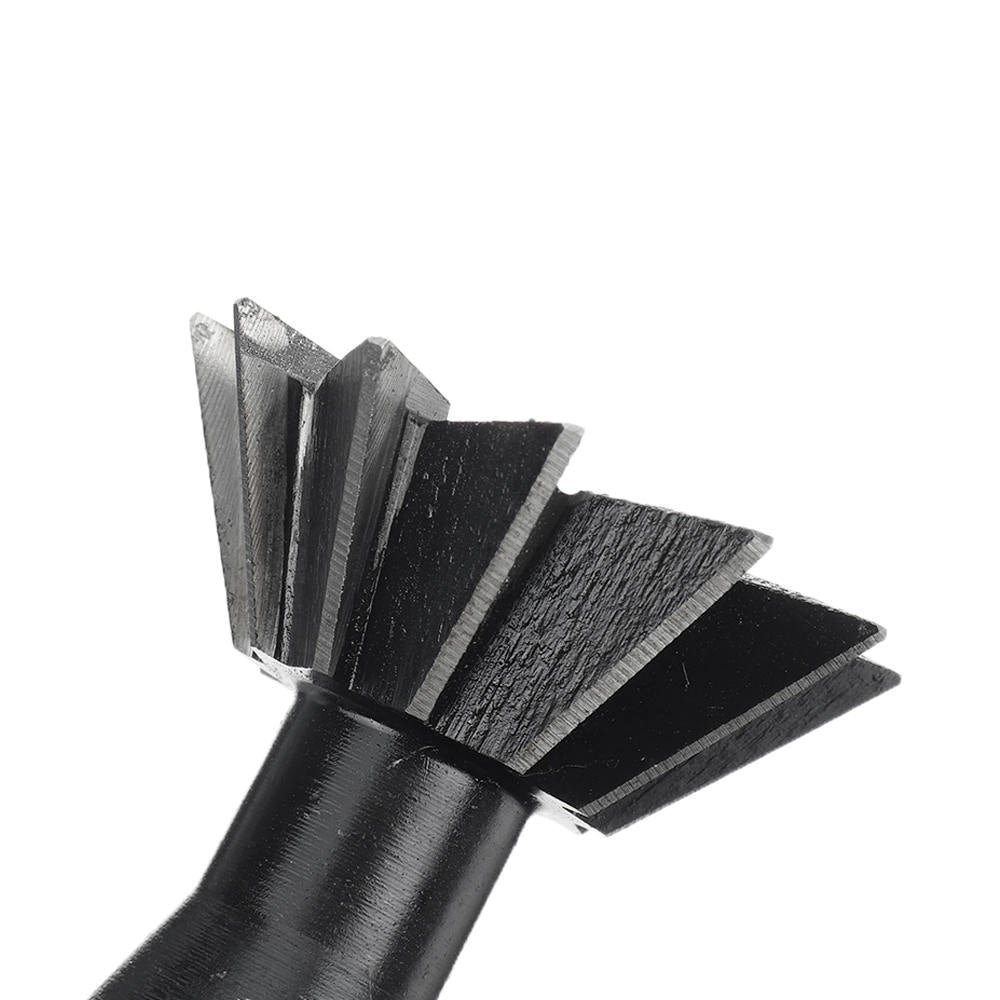 55 Degree 8-35mm Dovetail Groove HSS Straight Shank Slot Milling Cutter End Mill CNC Bit