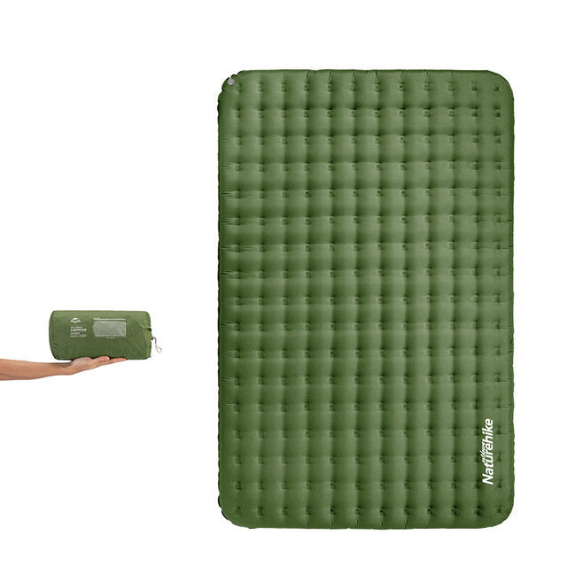 TPU Thickened Inflatable Mattress Waterproof Single/Double People Sleeping Pad for Outdoor Camping Travel