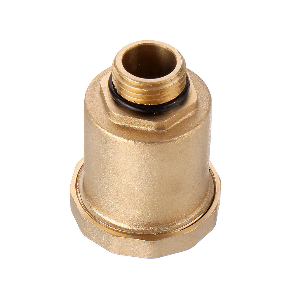 G1/2 One Way Brass Thread Air Vent Exhaust Valve Automatic Pressure Safety Release for Solar Water Heater
