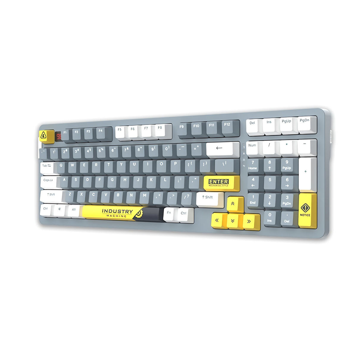 Mechanical Keyboard 97 Keys Triple Mode Connection 100% Hot Swappable RGB LED Backlit PBT Keycaps Gasket Structure Gaming Keyboard with Sky V3 Switch