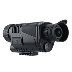 Outdoor 200m Range HD Infrared Digital Night Vision Hunting Monocular with 5X Optical Zoom Photo Video Recording Function Support AV Output