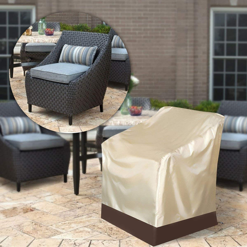 Single High Back Chair Waterproof Protector